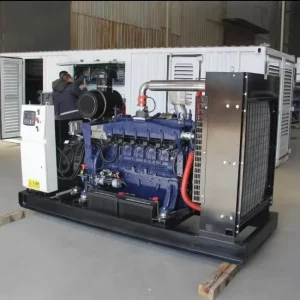 300kW Natural Gas Silent Type Generator 400V with Auto Start and Remote Start for Heavy Duty Work