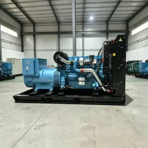 300kva 350kw Open Diesel Generator Set 400v 380v 50Hz 60Hz 3 phase Prime Rated Original Weichai Shop Use