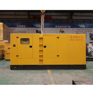 300kva Silent Enclosed Diesel Generator Set Shangchai Engine CE Certified Standby Power for Railway Mine Construction Factory