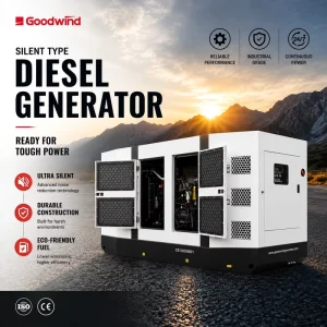 300kw 800kw 1500kw 220v 400v Silent Diesel Generator Standby Backup Three Phase Power Genset for Mining