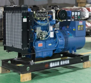 30KVA 37.5KVA Ricardo Radiator Marine Engine Copper Alternator Genset Open Type Diesel Generator with Spare Parts