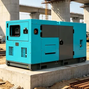 30KVA 50KVA Industrial Diesel Generator 4 Cylinder Alternator Engine 3 Phase for Construction Site