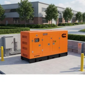 30KVA Silent Diesel Generator 50/60Hz ATS 100% Copper Alternator Water Cooled Mobile Type