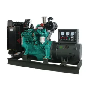 30KW 37.5KVA 3 Phase Brushless Open Frame Diesel Generator Set Flexible Layout for Outdoor Project Sites