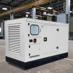 30KW 38KVA Mobile Silent Diesel Generator Set Auto Start ATS AC Single Phase 110V 480V 50 60Hz Output 1500rpm