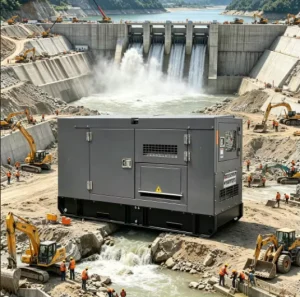 30KW 40KVA Silent Diesel Generator Set with ATS Water Cooled Brushless Alternator Soundproof for Africa