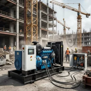 30KW-50KW Yuchai Soundproof Diesel Generator 3 Phase Genset CE ISO9001 ATS Open Frame 1800 RPM Remote Control
