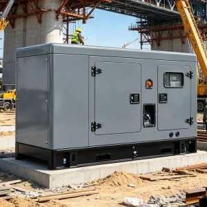 30KW Industrial Diesel Generator with Stable Performance Low Noise 50KW Three Phase AC Standby 4 Cylinder Genset