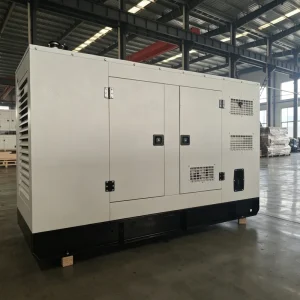 30KW Silent Diesel Generator Set with Soundproof Box Canopy Low Noise Industrial Emergency Backup Power Generator