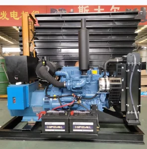 30KW Silent Diesel Generator Set with Soundproof Box Canopy Low Noise Industrial Emergency Backup Power Generator