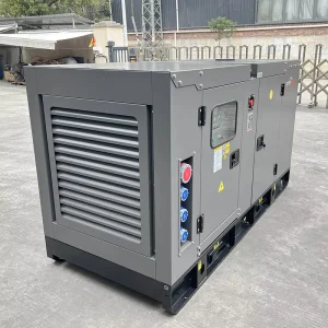 30KW Silent Type Diesel Generator Set Open Frame Auto Start & Remote Start ATS 38KVA
