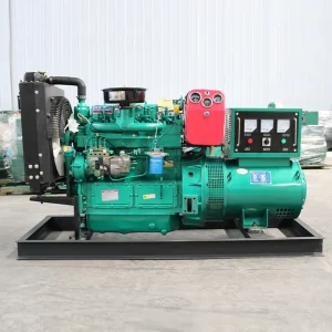 30KW Three Phase 50Hz Water Cooled Diesel Generator with ATS and Electric Start for Residential Backup Power