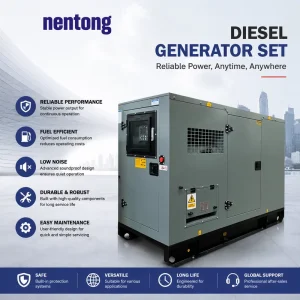 30Years Factory 40KW 50KVA WEICHAI Brand Power Diesel Generator Set With Global Warranty