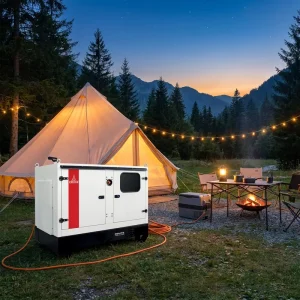 30kVA 24kW Super Silent Diesel Generator 3 Phase 400/230V 50Hz Auto Start for Home Camping Hotel Farms ISO CE Certificate