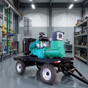 30kVA 45kVA 50kVA Three Phase Silent Type Diesel Generator with ATS 60Hz ISO Standard for Factory Workshop Power Supply