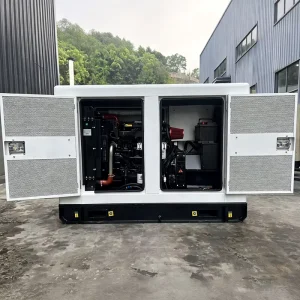 30kVA Silent Diesel Generator 60Hz ATS Electric Start Low RPM