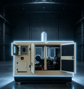 30kW 3 Phase 50Hz ATS Auto Start Portable Industrial Emergency Backup Power Genset Silent Diesel Generator Set