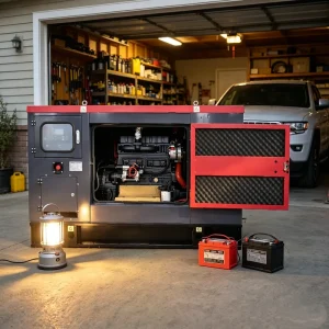 30kW 37.5kVA 40kva Ricardo Portable Diesel Generator Set Silent Type Light Weight Compact Size for Rental Camping Outdoor Power