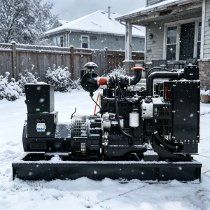 30kW 37.5kVA Diesel Generator Set 4BT3.9-G1 Engine 4-Cylinder Cold Weather Kit -40℃ for Home Farm Backup Power