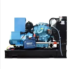 30kW/37.5kVA Open Frame Diesel Generator Set Remote Start 1800 RPM Water Cooled Small Household Use