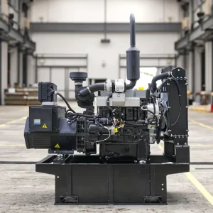 30kW 4-Cylinder Turbocharged Open-Frame Water Cooled Single Phase 400V 50Hz Remote Control DC Stable Power Generator