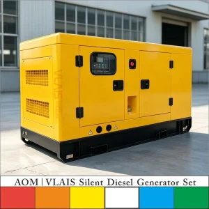 30kW 50kW Silent Type Diesel Generator Set Diesel Genset Mobile Power Solution Three Phase With ATS