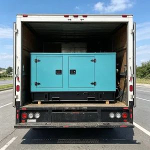 30kW Compact Silent Diesel Generator Set Truck Mounted Small Size Light Weight Auto Start for Mobile Workshop Utility Vehicle