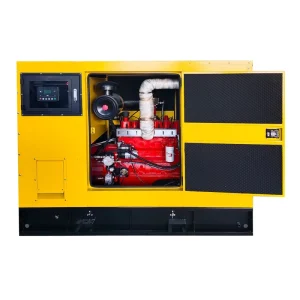 30kW Silent Natural Gas Generator 40kW Open LPG Biogas Generator Water Cooled CE ISO Certification