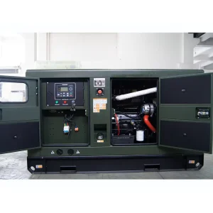 30kW Three Phase Silent Diesel Generator Dual Voltage 220V 380V