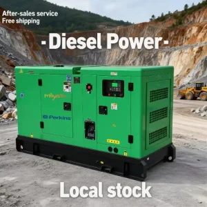 30kv 50KW 80kva 100kva 200kva 300kva 500kva Outdoor Rainproof and Low Noise Standby Unit Closed Type Silent Diesel Generator