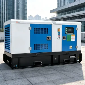 30kva 120kva 250kva Soundproof Diesel Generator Set with Copper Alternator 3 Phase 400V Genset for Office Building