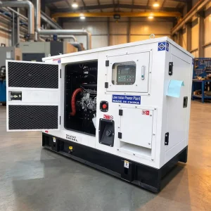 30kva 230 Volt Soundproof Diesel Generator Genset 24kw 30 Kva Three Phase 220v60hz