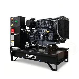 Deutz 50kva 40kw 55kva Emergency Diesel Generator 3 Phase 400 230V 50Hz Auto Start Open Frame For Factory Home Community ISO CE