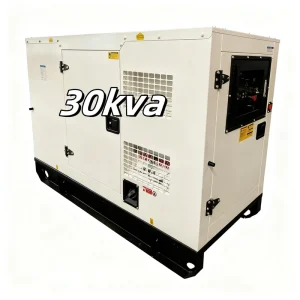 30kva 30 Kva 24kw 24 kw Silent Diesel Generator 50Hz 60Hz Three Phase Low Noise Genset
