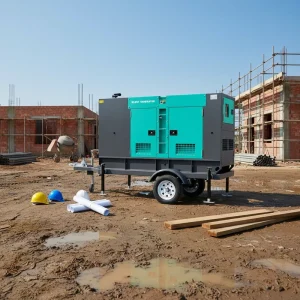 30kva 30kw Silent Diesel Generator Open Frame 1800 RPM ATS Soundproof Trailer