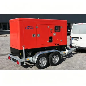 30kva 30kw Silent Diesel Generator Soundproof Trailer