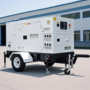 30kva 40kva 50kva 60kva Diesel Generator 100kva 150kva 200kva 250 Kva with Cummins Tralier Mobile Silent Diesel Generator