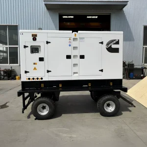 30kva 40kva 50kva 60kva Diesel Generator 100kva 150kva 200kva 250 Kva with Trailer Mobile Silent Diesel Generator
