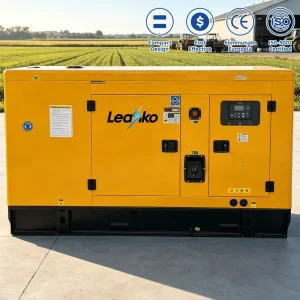 30kva 50kW Silent Diesel Generator Set 3 Phase Silent Diesel Generator 20kva 50kva for Home with ATS