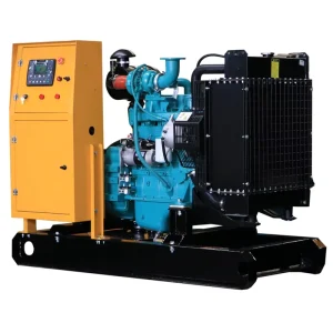 30kva 50kva OEM Custom Open Frame Diesel Generator 50hz 60hz Auto Start ATS Optional Off Grid Power Station