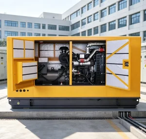 30kva Silent Diesel Generator 75kva 100kva 150kva Volvo Engine 3 Phase Diesel Generator for Hospital Backup Generator Set