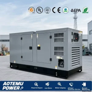 30kva Silent Diesel Generator with Remote Control Auto Start Low Noise Weichai Isuzu Engine Three Phase 50 60Hz
