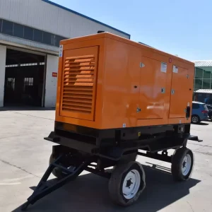 30kw 30kva 50kw 50kva 300 kw 3 Phase Super Silent Power Electric Diesel Generator Silent Trailer Soundproof