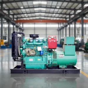 30kw 37.5kVA Weifang Ricardo Silent Type Auto Start Open Frame Water Cooled 50 60Hz Mobile Generator Set ATS Outdoor Use