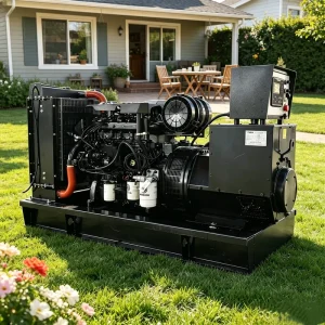 30kw 37.5kva Diesel Generator Set IP23 Weatherproof 4-Cylinder Low Noise for Home Farm Office Commercial