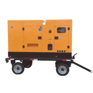 30kw 40kw 50kw Standby Genset Auto ATS Intelligent AC Three Phase Electric Diesel Generators 25kva 20kw Trailer Used