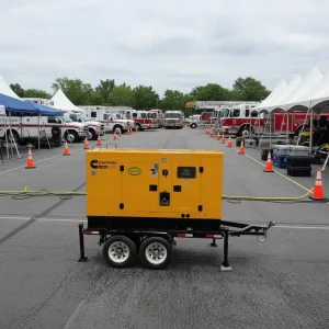 30kw Portable Diesel Generator Set for Cold Storage Trailer Moveable Generator Diesel Backup Electric Power Genset 37.5kva