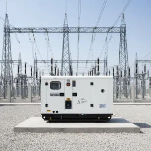 30kw Super Silent Soundproof Weatherproof Canopy Diesel Generator Set with ATS