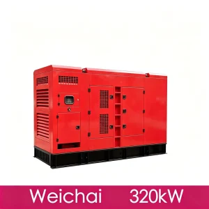 320kW 400kVA 24 7 Reliable Backup Power Powered by Weichai for Apartment Soundproof Silent Type Diesel Generator Set