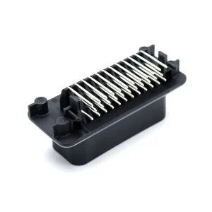 35 Pin Wire to Board Automotive Right Angle Joint PCB Connector with Brass Contacts Nylon Housing IP68 Rated Model Jinhang35PL